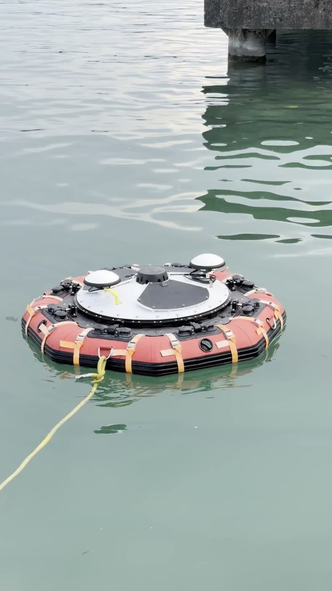 Permanent Siltation Monitoring system installed in a nuclear power plant